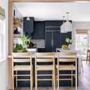 Safiyya 393"x17.7" Dark Blue Peel and Stick Wallpaper Contact Paper Solid Color Self Adhesive Removable Wallpaper Waterproof Contact Paper for Wall Vinyl Roll