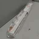 Reinforced 75 Wide Retractable Baby Gate with Support Rods, Upgrade Extra Long Retractable Dog Gates for Doorways Extra Wide Mesh Baby Gate Retractable Pet Gate for Stairs Child Safety Gate(White)