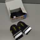 QUMY Dog Shoes, Paw Protectors for Winter Snowy Day, Summer Hot Pavement, Water-Resistant in Rainy Weather, Outdoor Walking, Indoor Hardfloors Skid-Resistant Sole (Size 2: 1.9''x2.4''(W*L) (Pack of 4))