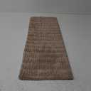 OTOSTAR Corduroy Decorative Lumbar Throw Pillow Cover 14x36 Inch Super Soft Boho Striped Rectangle Pillow Covers Case Modern Cushion Covers for Sofa Couch Bedroom Car Decor Brown