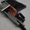 Sand Scoop for Metal Detecting, Metal Detector Sand Shovel Accessories for Beach, Stainless Steel Sand Sifter Digging Tool, Long Handle Fast Sand Sifting Flea Rake for Underwater Treasure Hunting (45")