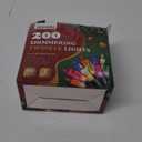 Enhon 3 Pack Twinkling Christmas Lights, 76.2 FT 72 of 300 Random Twinkle Bulbs, Christmas String Lights Connect up to 5 Set, Waterproof Outdoor Indoor Decorations (White)