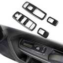 Custom Carbon Fiber Window Lift Trim Switch Panel Cover for Dodge Charger and Chrysler 300 2011-2023