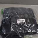 NICETOWN Pitch Black Solid Thermal Insulated Grommet Blackout Curtains/Drapes for Bedroom Window (2 Panels, 42 inches Wide by 63 inches Long, Black)