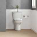 American Standard 5503A00B.020 Transitional Elongated Toilet Seat Soft Close, White Elongated Front