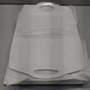 Turkey Serving Platter for Entertainment, Thanksgiving, Turkey, Serving Tray with Handles Large, Party, Display, LYEOBOH 16 inch Rectangle Porcelain Platters Set of 2, White