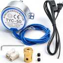 Twidec/Synchronous Turntable Motor Electric Motor 5-6RPM/MIN 50/60Hz 4W CCW/CW AC100~127V Synchron Motor for Cup Turner,Cuptisserie Rotator with 7mm Flexible Coupling TYC-50-5-6R-XLLB1PCS
