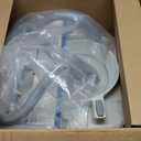 Bemis Assurance 3" Raised Toilet Seat with Handles, Made in USA, Clean Shield Guard, Secure Hinges, Elongated, White