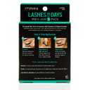 Cosmania Lashes for Days False Eyelashes (So Natural) - Easy to Apply, Natural Looking | Noticeably Fuller Looking Lashes | Adhesive Included (5 Pack/2 Pair - Black)
