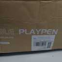 Baby Playpen Foldable Playpen for Babies and Toddlers, Large Playpens Portable Play Pen Play Yard for Kids Fence Indoor Outdoor Travel 4 Handlers 50 Balls Baby Gifts Essentials 50"X50" Dark Grey