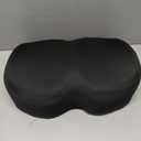 Everlasting Comfort Foot Rest for Under Desk at Work - Memory Foam Office Foot Stool & Under Desk Footrest Leg Elevation Pillow for Gaming & Home Office, Supports Posture