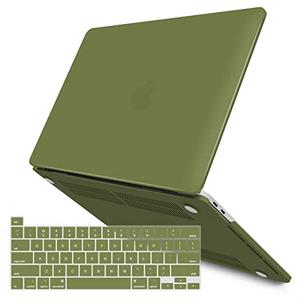 IBENZER Compatible with MacBook Pro 13 Inch Case M2 M1 2026 2025 2024 2023 2022 A2338 A2289 A2251 A2159 A1989 A1706 A1708, Hard Shell Case & Keyboard Cover for Mac Pro 13 Matcha Green,T13MOGN+1