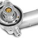 AUTOBABA Upgrade Aluminum Thermostat Housing Assembly Compatible with 2011-2015 Dodge Durango Jeep Grand Cherokee 2012-2018 Jeep Wrangler JK - V6 3.6L - Replace 902-852 5184651AH 5184651AG