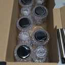 Eyrosa Solar Outdoor Lights, 10 Pack Waterproof Stainless Steel Solar Stake Lights for Pathway Garden Yard Path Walkway Driveway Lawn Patio Outside Decor, Cool White