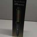 Thermal Brush 1.5" Curling Brush, Blowout Long Lasting Look Thermal Hair Brushes, 30s Fast Heated Round Brushes, Negative Ion Tech, 2 Temp Settings, Less Damage, Universal Voltage for Travel (Gold)