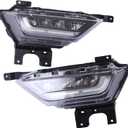 Fog Light Lamp For Ford F-150 F150 2021 2022 Full Led Front Bumper (Driver + Passenger Side (w/Turn Singnal))