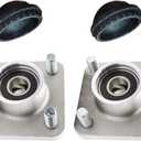Dr.Acces 2PCS Golf Cart Front Wheel Hub Assembly, Compatible with Yamaha G2 G8 G9 G14 G16 G19 G22 G29 Drive Models, Replace OEM# JG5-WF511-10-00 JG5-WF511-00