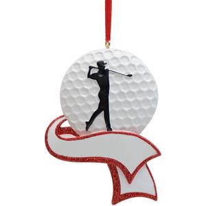 Personalized Golf Christmas Ornaments 2025  Custom Golfer Ornament  Sports Fan Ornament Decorations  Golf Player Gifts for Men  Sport Ornaments