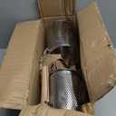 Stainless Steel Pasta Strainer, 2pcs Micro-Perforated Food Dumpling Noodle Strainer with Wood Handle Straining Noodles Pasta Baskets (5.5 Inch)