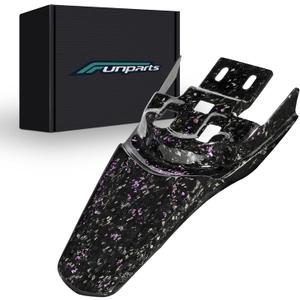 Dirt Bike Rear Fender Mud Guard Carbon Fiber for Surron Sur Ron Light Bee X/S X260 X160 Electric Dirt Bike Purple