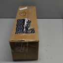 upsimples Floating Shelves for Wall, Wall Shelves for Decor Storage Set of 6, Wall Mounted Wood Shelf for Bedroom, Living Room, Bathroom, Kitchen, Picture Ledge Shelf, Brown (15.7in)