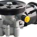 Power Steering Pump 44320-04043 with Pulley Compatible with Toyota 4Runner 1996-2000 Tacoma 1997-2001 2.4L 2.7L L4 Replaces 21-5228 96-5228 990-0207 N990-0207