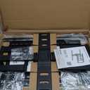 monTEK Ultra Slim TV Wall Mount for 43-90 Inch TVs | 1.1" Thin Low Profile Full Motion Bracket | Dual Swivel Articulating Arms with Tilt | Max VESA 600x400mm | Holds 132lbs | Fits 16"/18" Studs