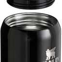 Stanley All Day Slim Bottle 34 oz | Twist On Lid with Leakproof Seal | Slim Design for Travel & Gym | Insulated Stainless Steel | BPA-Free | Black