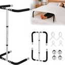 Blanket Lifter for Foot of Bed, 28"-34" Height Adjustable Blanket Lifter | Foldable Aluminum Alloy Anti-Slip Bed Cradle for Feet with Four Clips, for Foot Leg Post Surgery Recovery, Arthritis Relief
