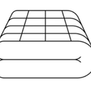 White Queen Blanket, 60 x 80 x 18 inch