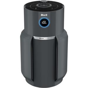 Shark Air Purifier for Home with NeverChange HEPA Air Filter, 1400 sq. ft. for Powerful Multi-Room Purification, 5-Year Filter, Filters Smoke, Captures 99.98% of Particles & Dust, HP302