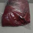 Smiry 6 Pack Rectangle Picnic Table Cloth, Waterproof Elastic Fitted Tablecloths, Washable Polyester Rectangular Patio Table Cover for Camping, Indoor and Outdoor (Red, 30"x72")