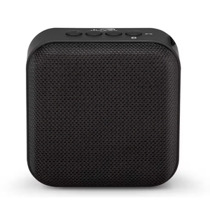 Portable Bluetooth Wireless Fabric Speaker in Black