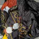 6 FT Halloween Inflatables Decoration, Blow Up Yard Decorations, Day of The Dead Spooky Sugar Skull Guitar and Skeleton Dog, Dia De Los Muertos Dcor with Built-in LED for Outdoor Garden, Lawn