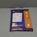 1" x 2-5/8", 100 Sheets, 3000 Mailing Address Labels, White Sticker Labels for Laser & Inkjet Printers, Permanent Adhesive