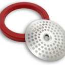 2 piece kit made for Gaggia Classic Espresso machines. IMS Precision shower screen GA200IM and Cafelat Gasket 8mm.