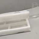 72 Pcs Pillar Candles and Glass, 2.6'' X 4.7'', 5.9'', 7.9'', Ivory White