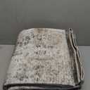 5x7 Non-Slip Machine Washable Area Rug - Modern Abstract Neutral Carpet for Living Room, Bedroom, Kitchen, Dining Room, Office - Soft Low Pile Stain-Resistant Rug with Rubber Backing (Beige, Grey)