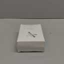 Sumind 72 Pieces Mini Christmas Trees Bottle Brush Trees Plastic Artificial Winter Sisal Mini Pine with Wooden Base Snow Frost Tree Tabletop Tree for Christmas Decoration Gift and Display