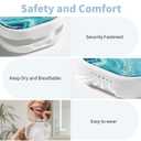 2 Pack Retainer Case, Denture Case Night Guard Mouth Guard Compatible with Invisalign，With Mirror and Ventilation Holes