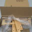 Smiry Bamboo Shoe Rack for Closet, 3 Tier Wooden Stackable Shoe Organizer, Free Standing Shoes Storage Shelf for Entryway, Front Door Entrance, Natural