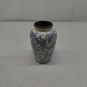 Vintage Blue and White Vase Porcelain Flower Vase Ceramic for Home Decor Rustic 9.7" H (Large)