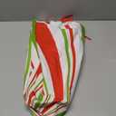 Christmas Tree Skirt Collar 36 Inch Soft Red White and Green Tree Skirt Xmas Tree Skirt Winter Holiday Candy Swirl Stripe Christmas Trees Mat Decoration