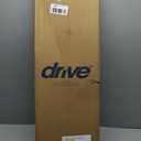 Drive Medical RTL10365-ADJ Adjustable Lightweight Folding Cane with Seat, Black