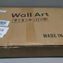 Framed Neutral Abstract Wall Art, Set of 3 Modern Canvas Prints Paintings Artwork for Walls, Minimalist Black and Beige Pictures for Living Room Hallway Stair Bedroom Office Wall Decor 16x24 Inch, 16" W x 24" H x 3Pcs