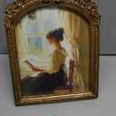 Vintage Picture Frames, 8x10 Inch Baroque Antique Photo Frames with Glass Front Wall or Tabletop Display for Home Decor Photography Props Gift Ideas