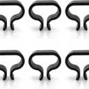 6PCS 2.13 Inch Garden Arrangement Sofa Rattan Chair Fixing Clips Plastic Segmented Connector Fasteners Outdoor Patio Furniture Clamp