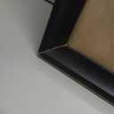 17x36 inch Picture Frame Solid Wood Black,Suitable for Panoramic Photo Frame, Posters,Painting,Group Photo,Puzzle (A23B1736)