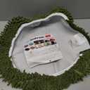 Chenille Elongated Toilet Seat Cover 19.5"x 15" Machine Washable Solid Toilet Lid Cover Adjustable Rubber Backing Fits Only 18-19.5" L x 14-16" W Elongated Toilet Seat