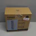 Corner Bathroom Countertop Organizer, Vanity Trays for Bathroom Counter, Makeup Organizer, Perfume Tray, Kitchen Spice Rack, Fits 90 Corner(Green, 3 Tiers) (13.6" x 10" x 23.2")